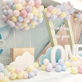 QIFU Transparent Box Wedding Decor Baby Shower Boy Girl Event Party Supplies Christening First Birthday Party Decor Babyshower