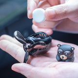 Car Air Freshener Bear Pilot Rotating Propeller Outlet Fragrance