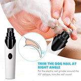Rechargeable Pet Nail Grinder Electric Cat Dog Nail Grooming Professional Pets Paws Nails Cutter Nail Clippers USA Dropshipping