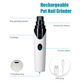 Rechargeable Pet Nail Grinder Electric Cat Dog Nail Grooming Professional Pets Paws Nails Cutter Nail Clippers USA Dropshipping