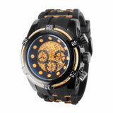 Reserve unbeaten Luxury brand Large dial 52mm Luminous Chronograph Complete Calendar Men's Silicone Multifunction Quartz watch