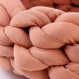 Round Cat Bed House Soft knitted Cat Bed Round Pet Dog Bed For Small Dogs Cats Nest Winter Warm Sleeping Bed Puppy Mat