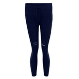 dasda  S-4XL New Cotton Casual Pants Pencil Pants Wild European and American Popular Women's Jeans Leggings Hole