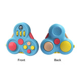 Decompression Toys Rotating Magic Bean Cube Fidget Toy Triangle Small Beads Educational Toy Children's Puzzle Stress Relief Toy