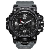 SMAEL Brand Fashion Men Sports Watches Men Analog Quartz Clock Military Watch Male S Shock Watch Men's 1545 relogios masculino