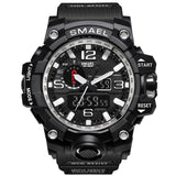 SMAEL Brand Fashion Men Sports Watches Men Analog Quartz Clock Military Watch Male S Shock Watch Men's 1545 relogios masculino
