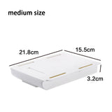 Desk Organizers Storage Drawer Self-adhesive Storage Box Office Stationery Tools Organizers Knife Fork Kitchen Organizer Makeup