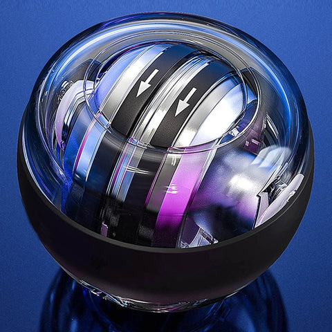 111LED Gyroscopic Powerball Autostart Range Gyro Power Wrist Ball Arm Hand Muscle Force Trainer Fitness Equipment