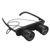 Schwarz 3x28 Brille Vergroesserungsglas Lupenbrille Brillenlupe Glaeser Stil Angel Reise Fernglas Theater Lup Fisch Optics Ferng