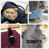 Security Cat Clothes Pet Cat Coats Jacket Hoodies For Cats Outfit Warm Pet Clothing Rabbit Animals Pet Costume for Dogs 20 - app80
