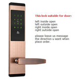 Security Electronic Keyless Door Lock Digital Smart APP WIFI Touch Screen Keypad Password Lock Door