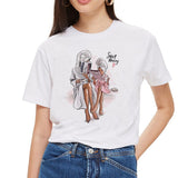 SexeMara Super Mom T hemd Frauen Mutter der Liebe Druck Weißen T-shirt Harajuku Mama T-shirt Vogue Tops t shirt Femme vogue Sommer - app80