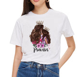 SexeMara Super Mom T hemd Frauen Mutter der Liebe Druck Weißen T-shirt Harajuku Mama T-shirt Vogue Tops t shirt Femme vogue Sommer - app80