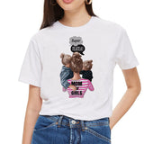 SexeMara Super Mom T hemd Frauen Mutter der Liebe Druck Weißen T-shirt Harajuku Mama T-shirt Vogue Tops t shirt Femme vogue Sommer - app80