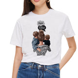 SexeMara Super Mom T hemd Frauen Mutter der Liebe Druck Weißen T-shirt Harajuku Mama T-shirt Vogue Tops t shirt Femme vogue Sommer - app80