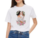 SexeMara Super Mom T hemd Frauen Mutter der Liebe Druck Weißen T-shirt Harajuku Mama T-shirt Vogue Tops t shirt Femme vogue Sommer - app80