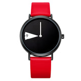 Sinobi Frauen Uhr Kreative Armbanduhr Dame Uhr Drehen Gelb Leder Band Armbanduhren Uhr Montres Femme Reloj Mujer - app80