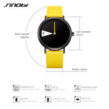 Sinobi Frauen Uhr Kreative Armbanduhr Dame Uhr Drehen Gelb Leder Band Armbanduhren Uhr Montres Femme Reloj Mujer - app80