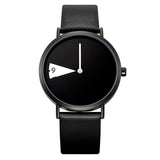 Sinobi Women Watch Creative Wristwatch Lady Clock Rotate Yellow Leather Band Wristwatches Clock Montres Femme Reloj Mujer