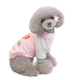 Small Dog Clothes I Love Mom&Dad Dog Coat Jacket Warm Winter Dog Hoodie Clothing Chihuahua Cat/Puppy Outfits For Small Dogs