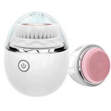 Smart Sonic Facial Cleansing Massager Brush Silicone Deep Pore Face Care Cleaner Machine