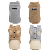 Soft Fleece Dog Coat Warm Dog Clothes Winter Puppy Chihuahua Pug Bulldog Pet Clothing Winter Dog Jacket For Small Dogs