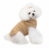 dasda  Soft Fleece Dog Coat Warm Dog Clothes Winter Puppy Chihuahua Pug Bulldog Pet Clothing Winter Dog Jacket For Small Dogs