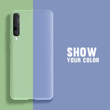 Soft Liquid Silicone Case For Samsung Galaxy A10 A20 A30 A40 A50 A70 A20E J4 J6 J8 A6 2018 Note8 9 10 S8 S9 S10 Plus S10e