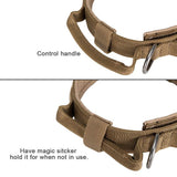 Soft Nylon Dog Collar Dog Neck Tactical Training Collar Pet Military Collar Dog Police Pet Products For Puppy Pet Products