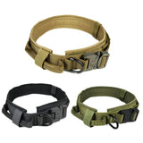 Soft Nylon Dog Collar Dog Neck Tactical Training Collar Pet Military Collar Dog Police Pet Products For Puppy Pet Products