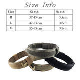 Soft Nylon Dog Collar Dog Neck Tactical Training Collar Pet Military Collar Dog Police Pet Products For Puppy Pet Products