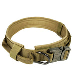 Soft Nylon Dog Collar Dog Neck Tactical Training Collar Pet Military Collar Dog Police Pet Products For Puppy Pet Products