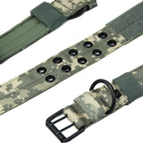 Soft Nylon Pet Dog Leather Collar Thickened Widening Metal Buckle Adjustable Dog Collar Sports Necklace For Small Large Pet Dogs