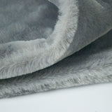 Solid Autumn Winter Faux Rabbit Fur Scarf Women  Fashion Knit Thicken Plush Wool Neck Shawl Femal  Soft Wild Scarf High Quality