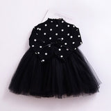 Spring Autumn Long Sleeves Children Girl Clothes Casual School Dress for Girls mini Tutu Dress Kids Girl Party Wear Clothing