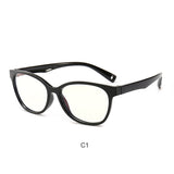 dasda  Square Blue Light Kids Glasses Optical Frame 2018 Children Boy Girls Computer Transparent Blocking Anti Reflective Eyeglasses UV