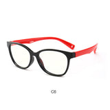 dasda  Square Blue Light Kids Glasses Optical Frame 2018 Children Boy Girls Computer Transparent Blocking Anti Reflective Eyeglasses UV