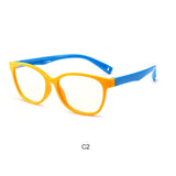 dasda  Square Blue Light Kids Glasses Optical Frame 2018 Children Boy Girls Computer Transparent Blocking Anti Reflective Eyeglasses UV