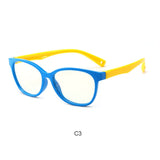 dasda  Square Blue Light Kids Glasses Optical Frame 2018 Children Boy Girls Computer Transparent Blocking Anti Reflective Eyeglasses UV