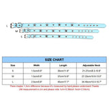 Star Studded Dog Collar for Small Dogs Leather Puppy Neck Strap Cat Collar Adjustable Pet Collars Dog Neck Supplies Accessories