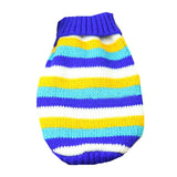 Stripe Big Dog Sweater Winter Warm Pet Clothes for Small Large Dog Chihuahua Golden Retriever Coat Puppy Suit Dogs Pets Clothing - app80