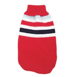 Stripe Big Dog Sweater Winter Warm Pet Clothes for Small Large Dog Chihuahua Golden Retriever Coat Puppy Suit Dogs Pets Clothing - app80