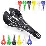 Super Light Plastic Factory Agents  Bicycle Saddle Mountain MTB Bike Saddle Seat 6 Colors PVC Cushion