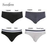Sweeform Men Briefs 4 pcs/lot Cotton Underpants Mens Casual Seamless Underwear For Male Comfort Boxer Men Panties Underwear