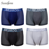 Sweeform Men Briefs 4 pcs/lot Cotton Underpants Mens Casual Seamless Underwear For Male Comfort Boxer Men Panties Underwear