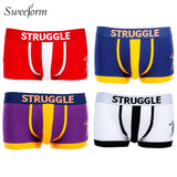 Sweeform Men Briefs 4 pcs/lot Cotton Underpants Mens Casual Seamless Underwear For Male Comfort Boxer Men Panties Underwear
