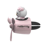 Car Air Freshener Bear Pilot Rotating Propeller Outlet Fragrance