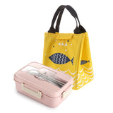 hello word  哈哈哈哈哈  TUUTH Microwave Lunch Box Wheat Straw Dinnerware Food Storage Container Children Kids School Office Portable Bento Box