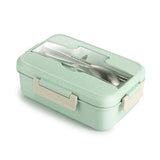 hello word  哈哈哈哈哈  TUUTH Microwave Lunch Box Wheat Straw Dinnerware Food Storage Container Children Kids School Office Portable Bento Box