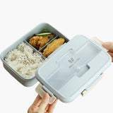 hello word  哈哈哈哈哈  TUUTH Microwave Lunch Box Wheat Straw Dinnerware Food Storage Container Children Kids School Office Portable Bento Box